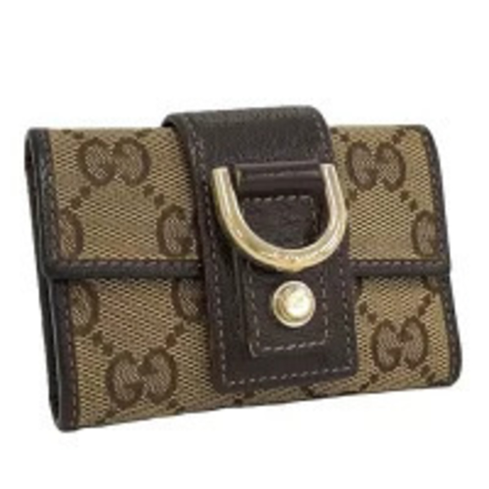 Gucci Case Wallet GG canvas leather